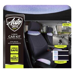 NEW Auto Drive 5 Piece Car Seat Cover Kit